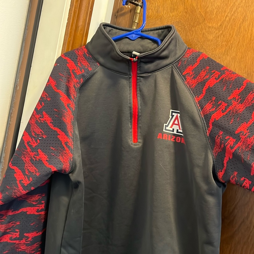 Boys, Arizona diamondbacks quarter zip Jacket.